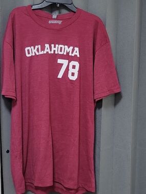 Oklahoma 78 Short-Sleeve T-Shirt - Maroon